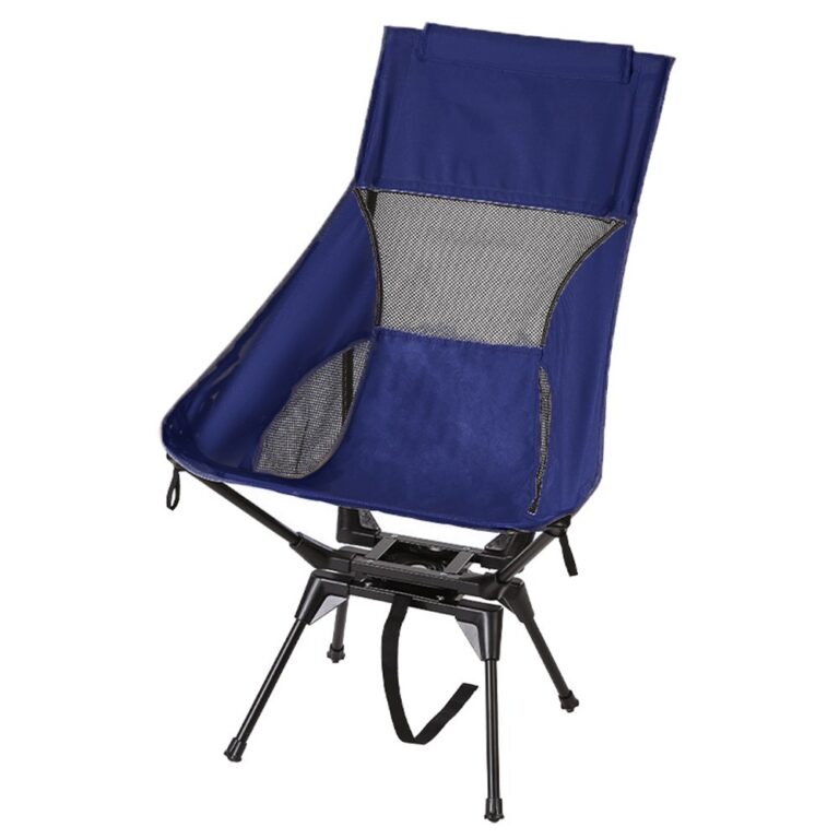Chair Outdoor foldable swivel chair with high back