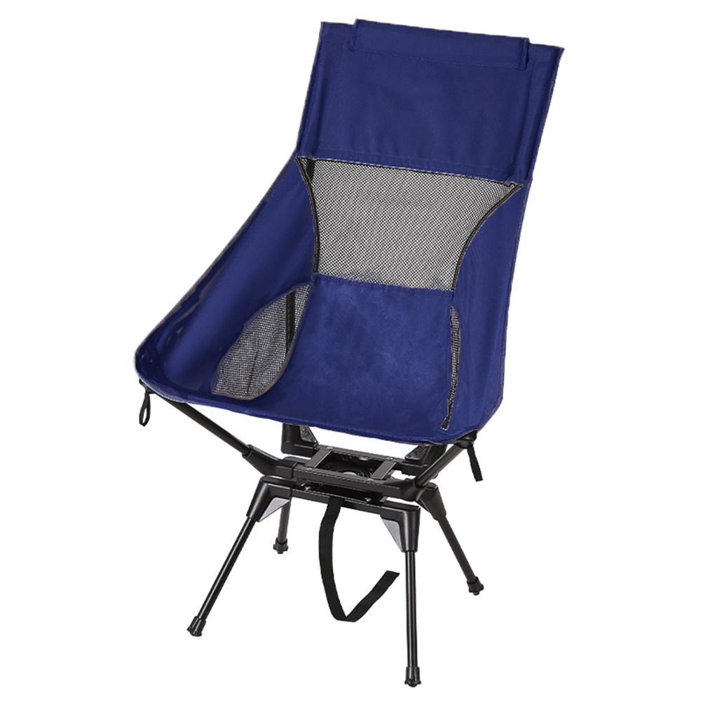 Chair Outdoor foldable swivel chair with high back