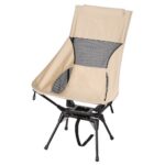 Chair Outdoor foldable swivel chair with high back