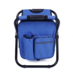 Chair Portable Outdoor Backpack Chair — Foldable Leisure Fishing Stool and Cooler Bag Chair