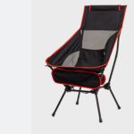 Chair Outdoor foldable high-back moon chair with square structure