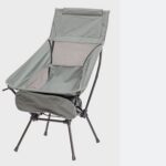 Chair Outdoor foldable high-back moon chair with square structure