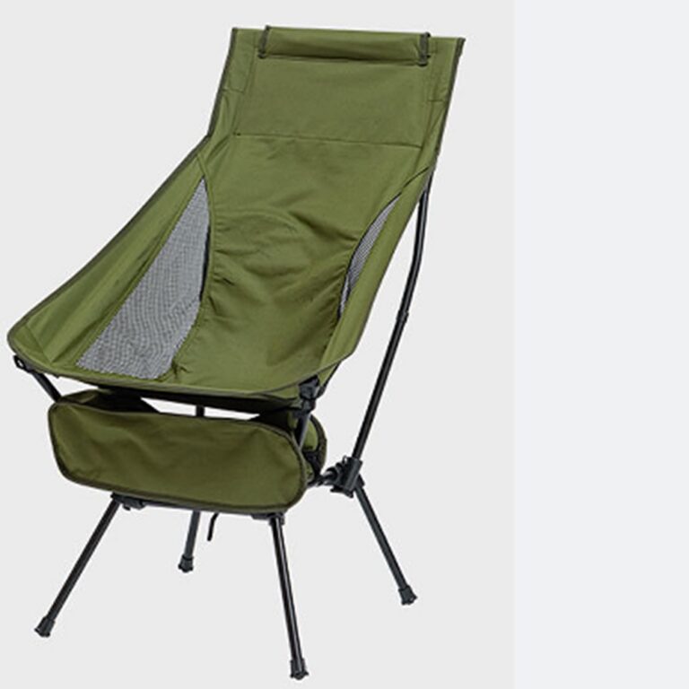 Chair Outdoor foldable high-back moon chair with square structure